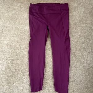 Magenta Athleta Run Tights
